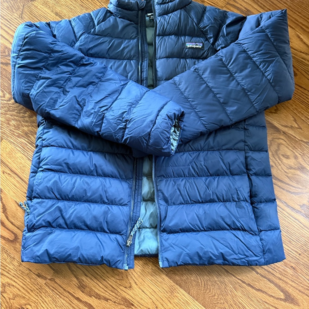 Patagonia Kids Navy Puffer Jacket